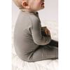 Essentials Baby Sleeper - Charcoal, Pale Pink - Pajamas - 4