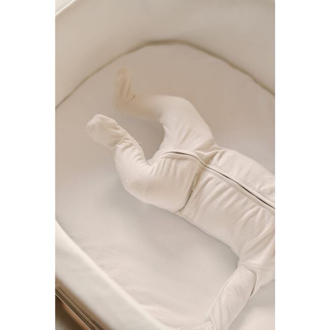 Essentials Baby Sleeper - Natural, Charcoal - Pajamas - 5