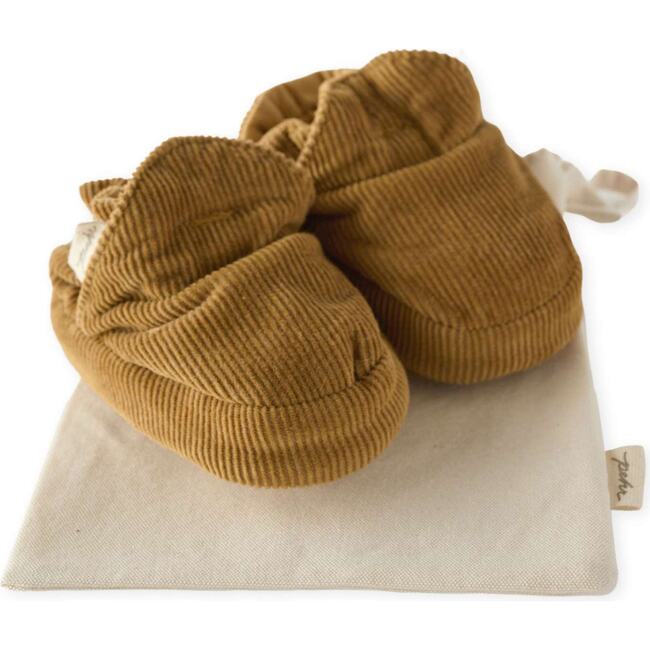 Corduroy Bootie, Ochre