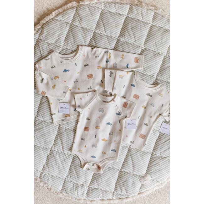 Dropped Shoulder Long Sleeve Top, Rush Hour - Shirts - 6