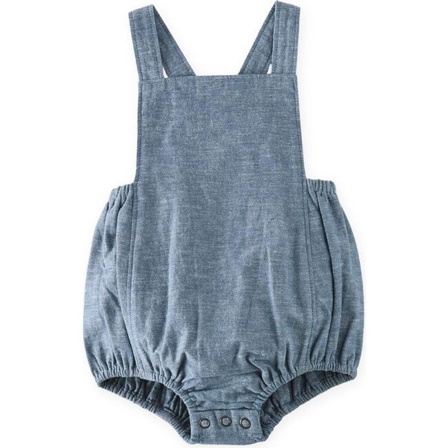 Chambray Criss-Cross One Piece- Chambray, Daydreamer