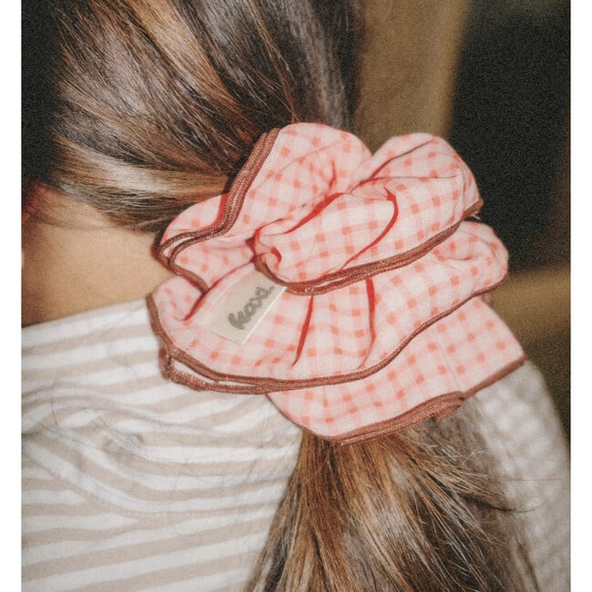 Kaxi Girlhood Plaid Coset Scrunchie