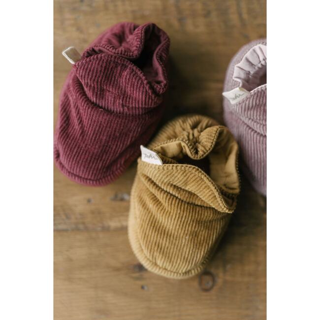 Corduroy Bootie, Ochre - Booties - 3
