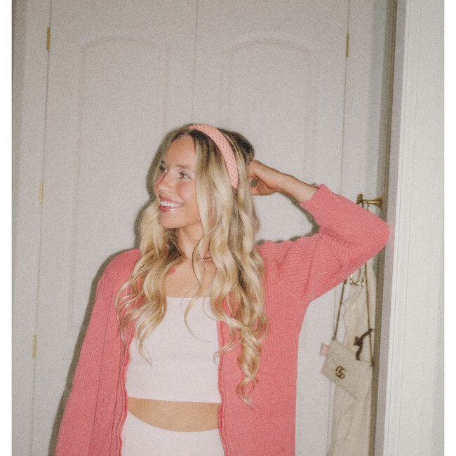 Kaxi Girlhood Plaid Skinny Padded Headband - Hair Accessories - 3