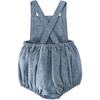 Chambray Criss-Cross One Piece- Chambray, Daydreamer - Rompers - 6