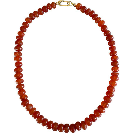 Carnelian Gemstone Necklace