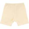 Heart Patch Jersey Biker Shorts, Butter - Shorts - 5 - thumbnail