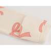 Pink Bows Baby Rib Zipper Footie, Natural - Footie Pajamas - 6