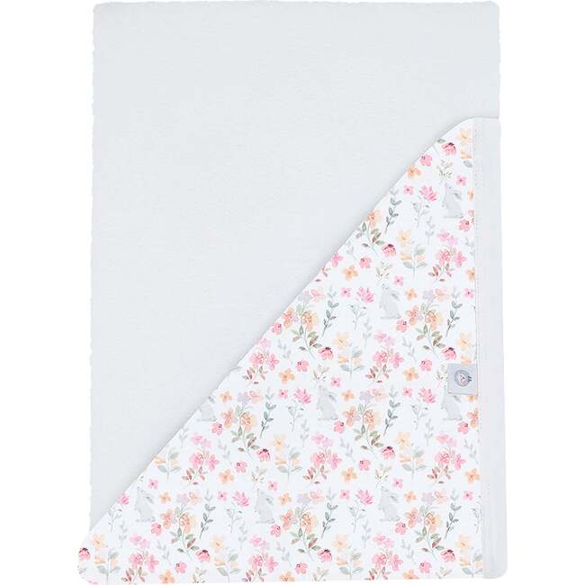 Winter Flowers Hooded Towel