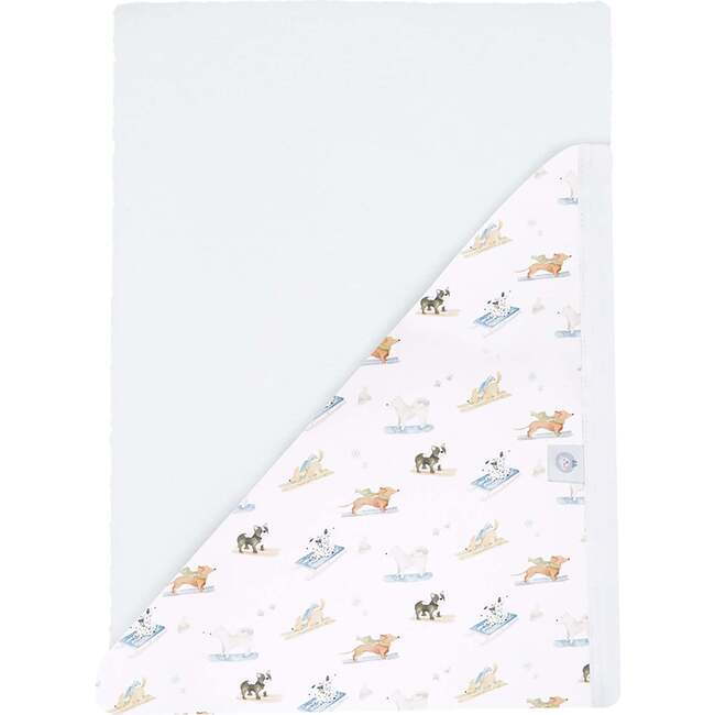 Ski Pups Boy Hooded Towel