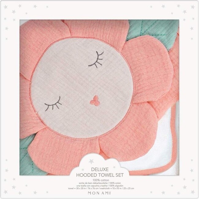 Petit Flower Towel And Washcloth Set