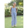 Plaid Seersucker Jumpsuit - Rompers - 3