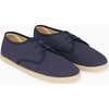 Navy Rowan Canvas Boy Lace Up Espadrille - Sandals - 3