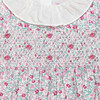 Catherine Smocked Dress, Pink Floral - Dresses - 3 - thumbnail