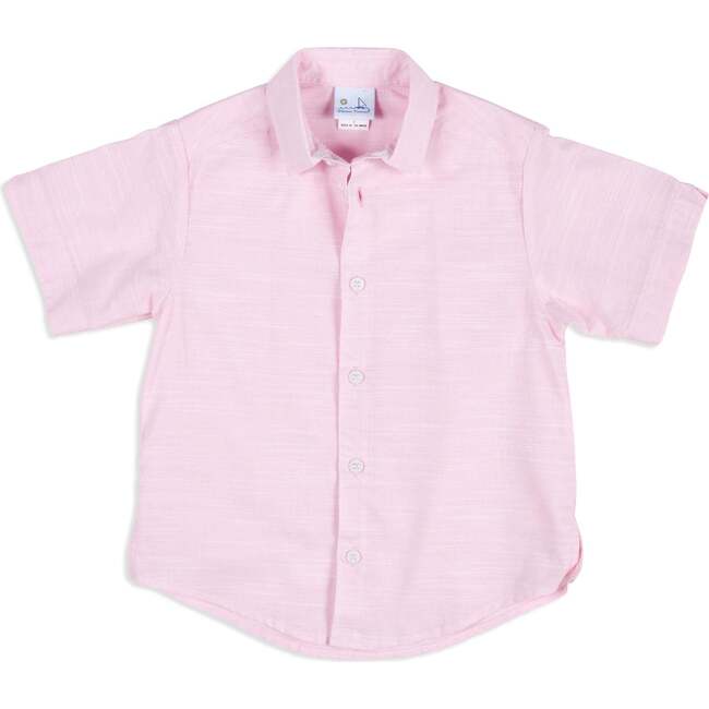 Linen Look Camp Shirt