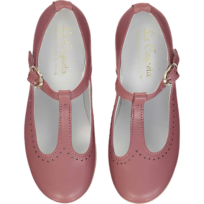 T-Bar Shoes, Dusty Pink - Dress Shoes - 1