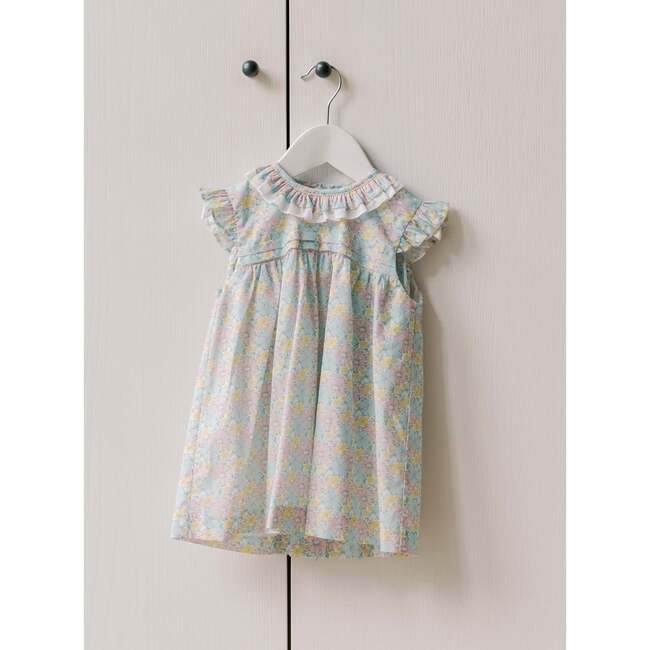 Aqua Floral Lilia Baby Girl Set - Mixed Apparel Set - 2