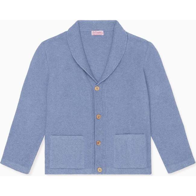 Indigo Selvas Cotton Boy Cardigan - Cardigans - 1