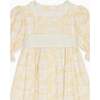 Yellow Toile Silas Girl Dress - Dresses - 4 - thumbnail