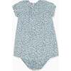 Patty Baby Girl Hand Smock Set, Blue - Mixed Apparel Set - 5