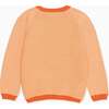 Lorca Cotton Knit Jumper, Peach - Sweaters - 4 - thumbnail