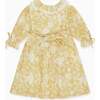 Abigail Floral Dress, Yellow - Dresses - 5