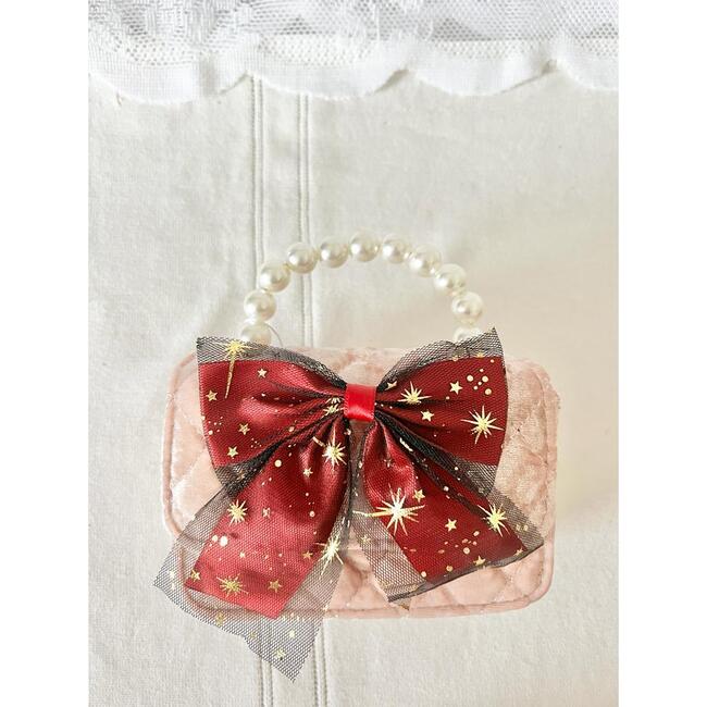 Holiday Sparkle Purse, Pink