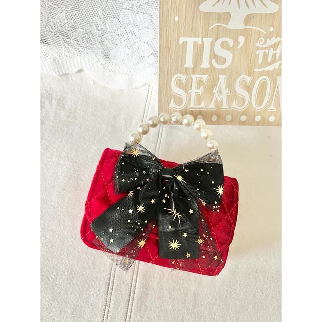 Holiday Sparkle Purse, Red