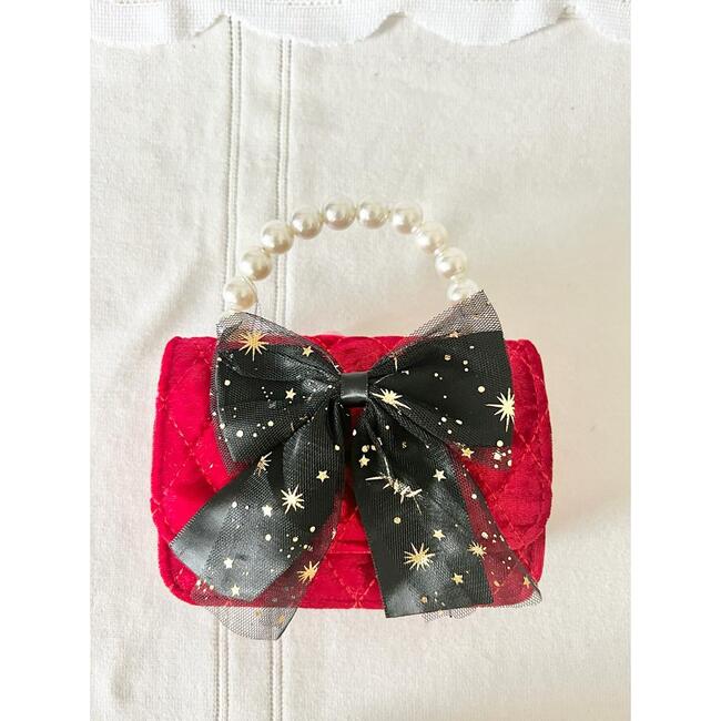 Holiday Sparkle Purse, Red - Bags - 3