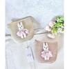 Pink Straw Bunny Purse - Bags - 2