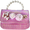 Hot Pink Spring Garden Floral Purse - Bags - 1 - thumbnail