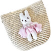 Natural Straw Bunny Purse - Bags - 1 - thumbnail