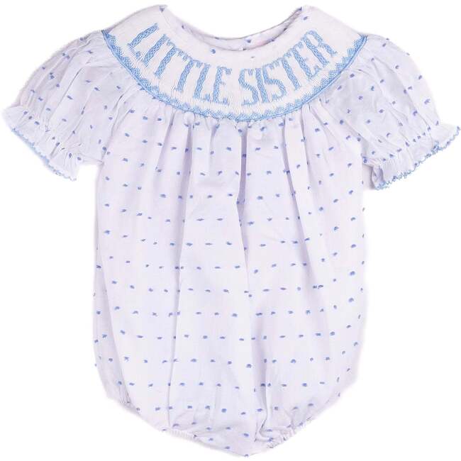 Little Sister Bubble, Blue Swiss