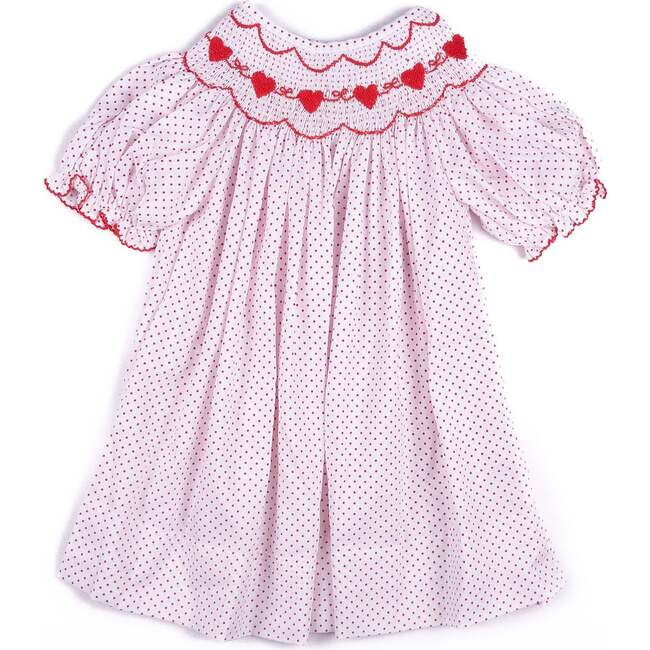 Hearts Red Bitty Dot, Dress