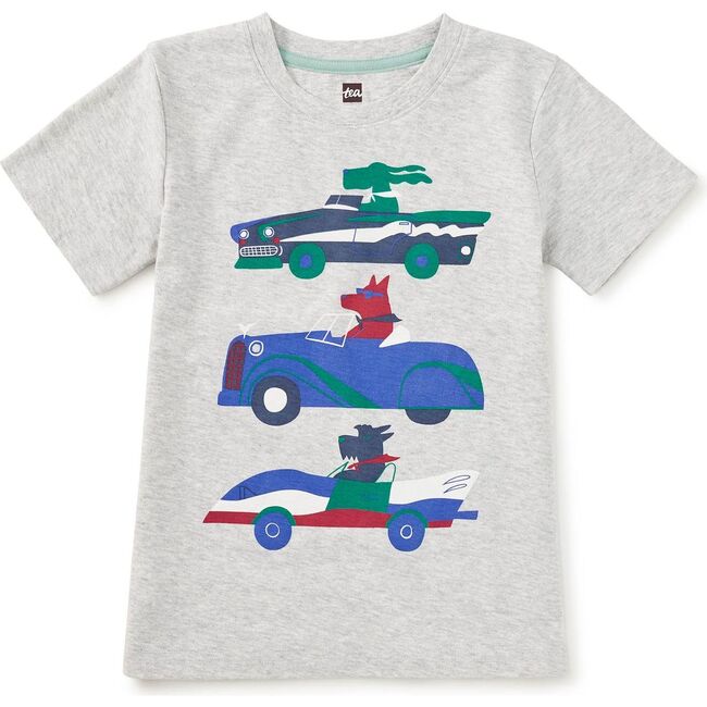 Vroom Squad Graphic Tee, LIGHT GREY HEATHER