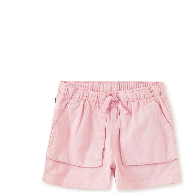 Woven Camp Shorts, HONEYSUCKLE ROSE