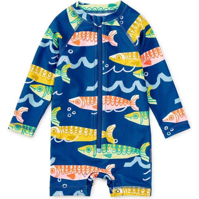 Rash Guard Baby Swimsuit, Sardinas del Mar