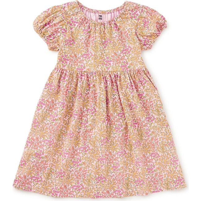 Puff Sleeve Empire Dress, Wildflower Ditsy