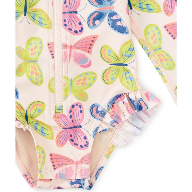 Rash Guard Baby Swimsuit, Flutter Fiesta