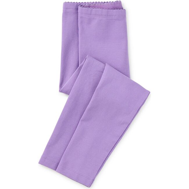 Solid Leggings, Paisley Purple