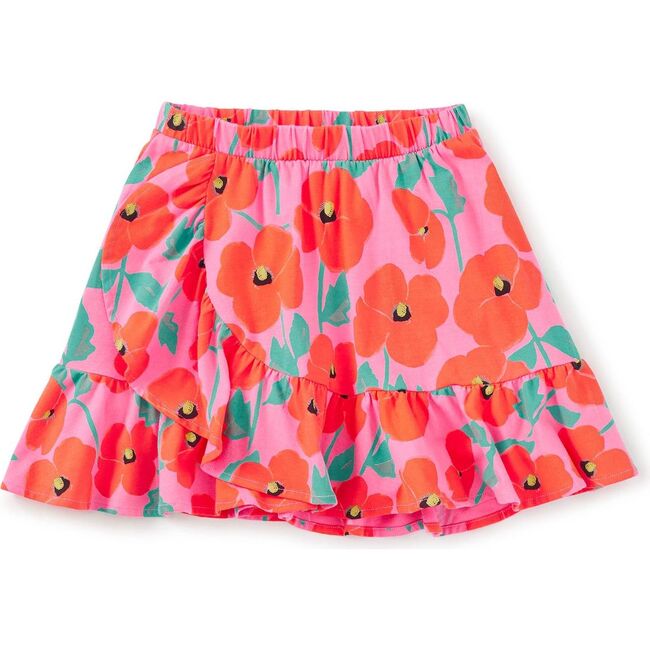 Ruffle Skirt, Poppy Poppies
