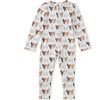 Footed Baby Romper, French Bull Dog - Rompers - 1 - thumbnail