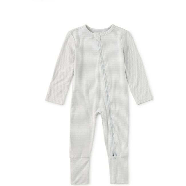 Footed Baby Romper, Dusk