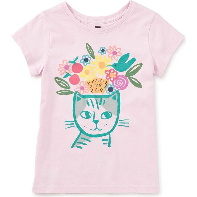 Flora & Feline Graphic Tee, PINK LADY
