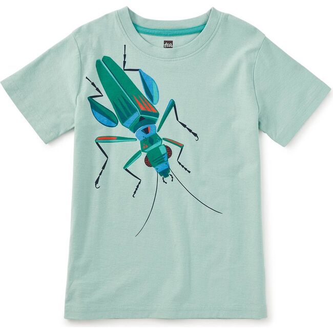 Flower Beetle Graphic Tee, Mineral
