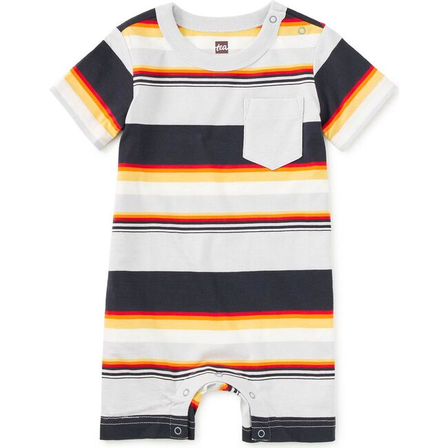 Pocket Shortie Baby Romper, Dusk