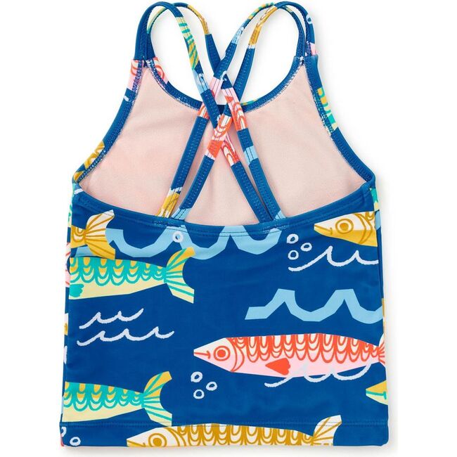 Cross Back Tankini Top, Sardinas del Mar