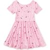 Bamboo Playsoft Dress, Busy Bees & Flowers - Dresses - 2