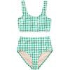 Adult Two-Piece Swimsuit, Garden Party Check - Two Pieces - 1 - thumbnail