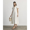 Midi Renzo Dress, Chalk - Dresses - 3